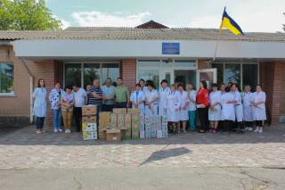 Андрій Стріхарський передав гуманітарну допомогу територіальним громадам Черкаської області